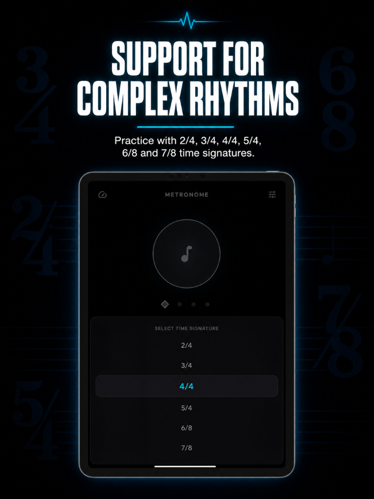 Support for Complex Rhythms: Flexible Time Signatures
